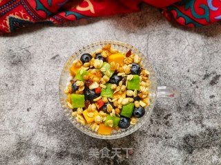 蓝莓芒果甜瓜酸奶杯步骤10