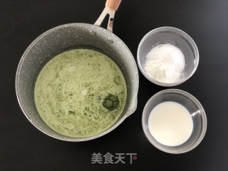 抹茶冰淇淋（无鸡蛋）步骤1