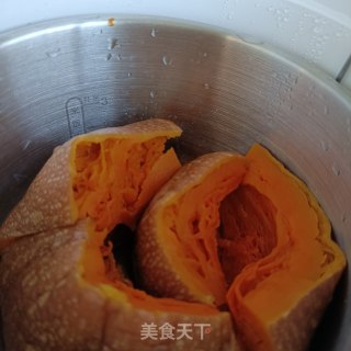 玫瑰花酿蒸南瓜步骤6