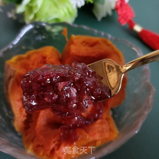 玫瑰花酿蒸南瓜步骤9