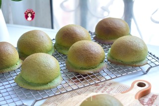 墨西哥抹茶红豆包步骤19