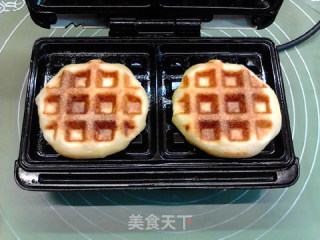 蔓越莓双重奶酪华夫饼步骤16