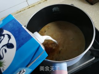 红豆奶茶步骤4