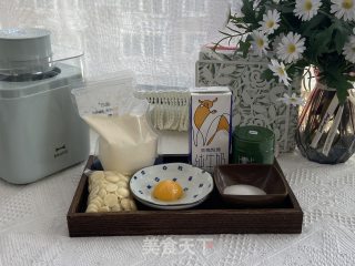 手工抹茶冰淇淋，让你心动的一抹绿步骤1