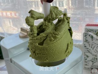 手工抹茶冰淇淋，让你心动的一抹绿步骤12
