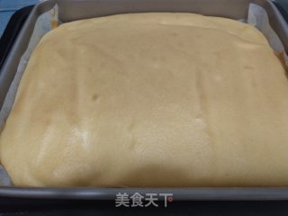 火龙果奶油蛋糕卷步骤14