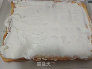 火龙果奶油蛋糕卷步骤17