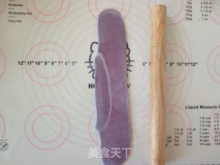 紫薯红豆蛋黄酥步骤12