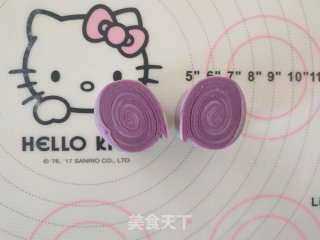 紫薯红豆蛋黄酥步骤14