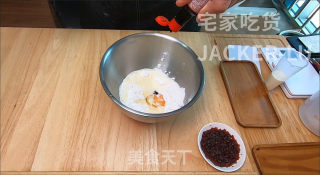超简单双色手指麻薯，拌一拌，烤一烤，软糯甜蜜，还不快来试试。步骤9