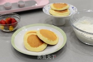 软嫩无法抗拒的【舒芙蕾松饼步骤13