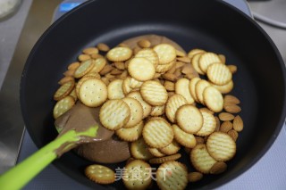 桃仁可可雪花酥步骤7