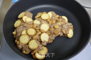 桃仁可可雪花酥步骤8