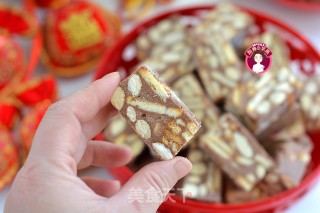 桃仁可可雪花酥步骤12