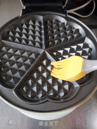 可可巧克力豆华夫饼步骤9