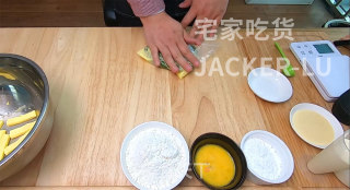 德式麻薯布丁挞，糯叽叽抹茶麻薯内陷、软嫩布丁、香浓酥脆挞皮。步骤5
