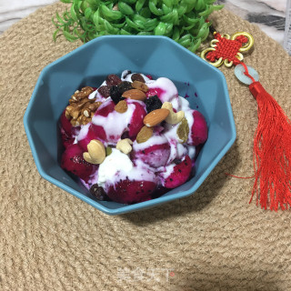 火龙果坚果酸奶碗步骤6