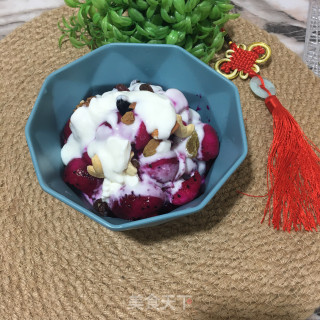 火龙果坚果酸奶碗步骤8