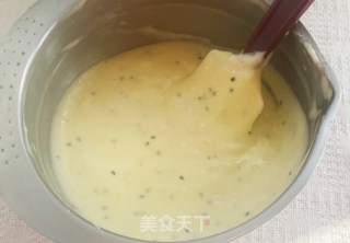 酥脆松软零失败︱黑芝麻奶香华夫饼步骤13