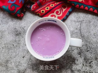 紫薯燕麦奶昔步骤8