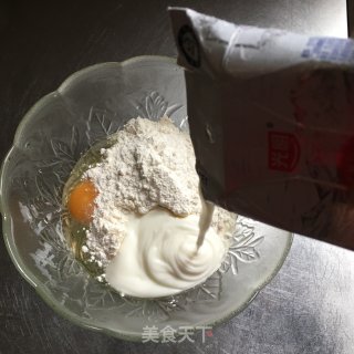 酸奶松饼步骤4