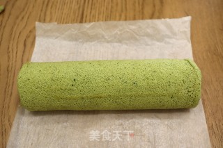 芋泥抹茶蛋糕卷步骤22