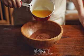 可可粉生巧步骤5