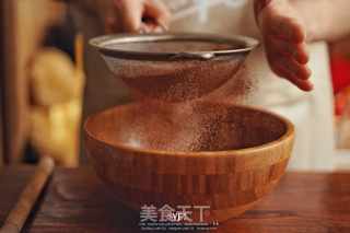 可可粉生巧步骤3