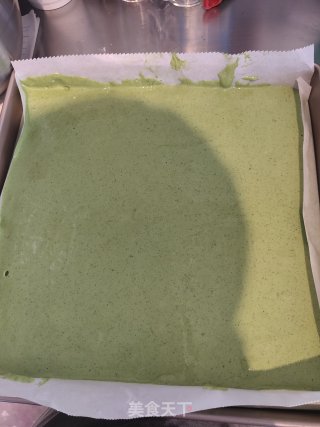 抹茶草莓卷步骤9