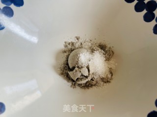糯叽叽的黑芝麻白玉丸子步骤6