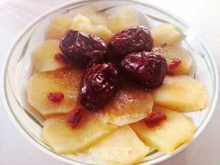 红枣蒸苹果步骤4