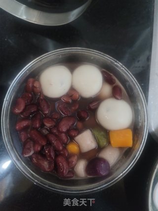 红腰豆煮双圆步骤6