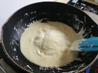 草莓干雪花酥步骤5