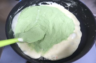 草莓蔓越莓抹茶牛轧糖步骤5
