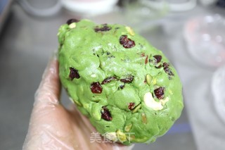 草莓蔓越莓抹茶牛轧糖步骤9