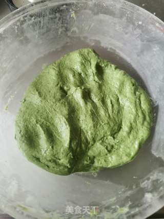 艾草糯米糍步骤5