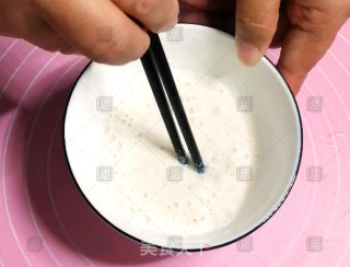 雪顶红豆步骤1