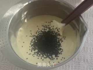 黑芝麻奶香华夫饼︱松软香甜超好吃！步骤7