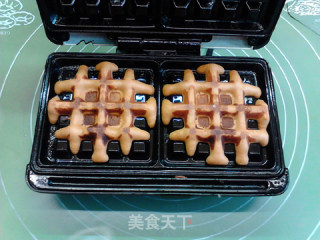 太妃炼奶华夫饼步骤9