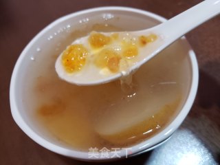 冰糖雪梨炖桃胶步骤9