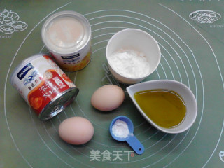 太妃芝士双拼炼奶华夫饼步骤1