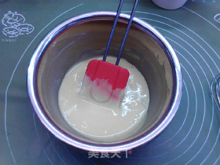 太妃芝士双拼炼奶华夫饼步骤5