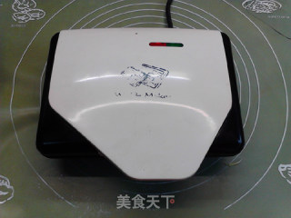 太妃芝士双拼炼奶华夫饼步骤7