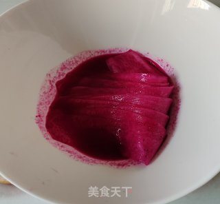 红火龙果玫瑰卷步骤9