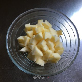苹果拌酸奶步骤2