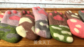 萌萌猫爪麻薯，软软萌萌，香甜软糯，不容错过的新年小甜品。步骤25