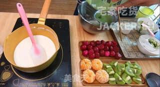水果奶油大福，入口冰爽又软糯，新年小甜品，好吃到爆！步骤6