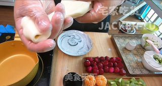 水果奶油大福，入口冰爽又软糯，新年小甜品，好吃到爆！步骤9