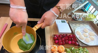 水果奶油大福，入口冰爽又软糯，新年小甜品，好吃到爆！步骤11