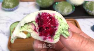 水果奶油大福，入口冰爽又软糯，新年小甜品，好吃到爆！步骤24